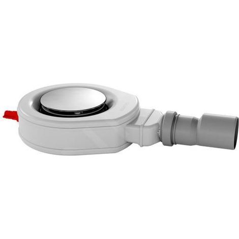 Kaldewei - Kit d'écoulement KA 90 Flat pour receveurs de douche, extra plat, chromé 687772540999 (1/2)
