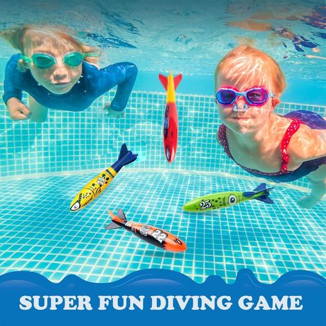 BARAKYEG 27pcs Jouets de Plongée,Jeux Piscine Enfant,Jouet sous Eau Piscine Été BARAKYEG 27pcs Jouets de Plongée,Jeux Piscine Enfant,Jouet sous Eau Piscine Été
