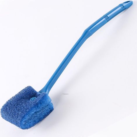 MINKUROW Raschietto Per Alghe Per Acquario Detergente Per Pennelli In Spugna A Doppia Faccia Manico Lungo Scrubber Per Acquari Per Acquari In Vetro E Cucina Domestica (1/5)