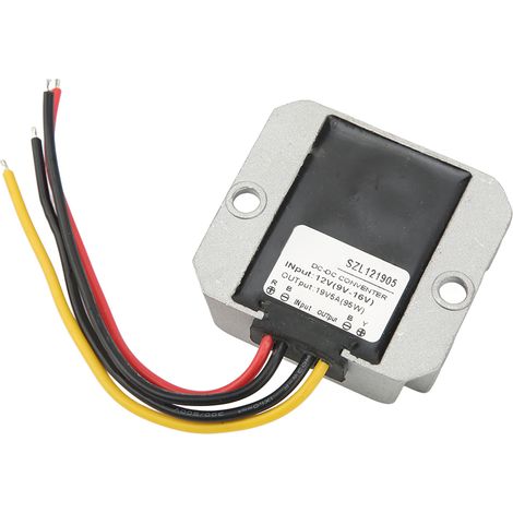 Convertisseur élévateur de tension CC 12 V vers CC 19 V 5 A, étanche IP67, pour véhicule (1/5)