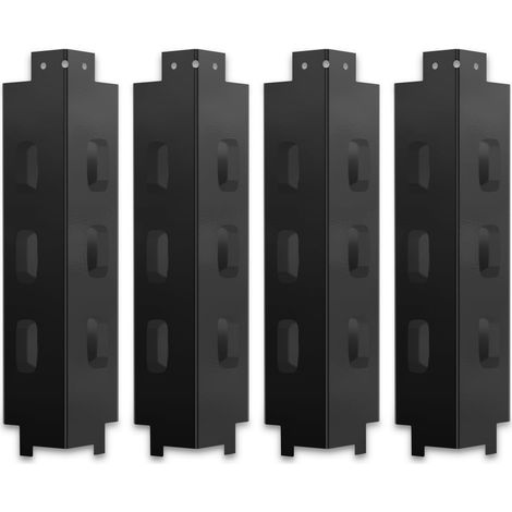 Lot de 4 brûleurs universels en acier émaillé pour Landmann, Enders Boston, Tarrington House, Outdoorchef-Perth, Uniflame 750, Tenneker TG4, Kamino, (1/5)