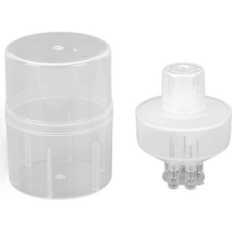 Peigne Applicateur de Soin pour Cuir Chevelu, Massant et Portable, en Alliage Transparent Blanc pour Femmes (1/5)