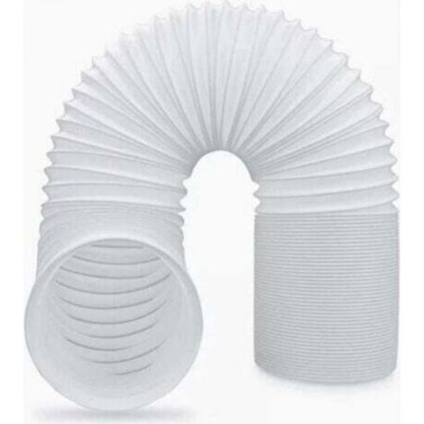 Tuyau Climatiseur Portable, PVC Souple, Diamètre 130 mm, Longueur 2 m, Parfait Pour Les Systèmes De Climatisation, Sèche-linge Et Hottes Aspirantes (1/4)