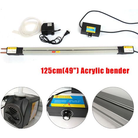 Acrylic Bending Machine, Plastic Bender, Hot Wire, 220V - 1.5KW, Bender for Acrylic, Plastic, PVC, Organic Panel and Various Thermoplastic Materials (1220 mm)(EU Plug)