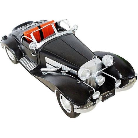 Vintage-Auto-Modellbausatz, Deko-Ornament, Cabriolet für Autos, Schreibtischdekoration