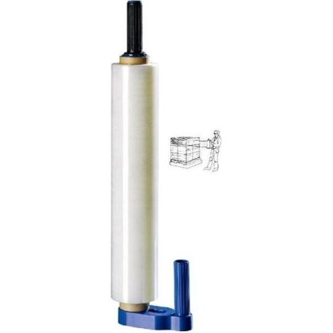 Viva 1390 Film estensibile manuale trasparente 50 cm x 250 m spessore 23 µm confezione 6 bobine colore Trasparente (1/2)