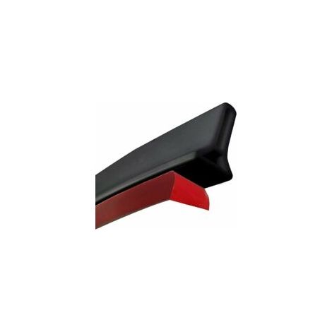 Barrière de douche pliable avec système de retenue pour retenir l'eau et maintenir celle-ci à l'intérieur du seuil, de couleur noire. - Crezuo (1/4)