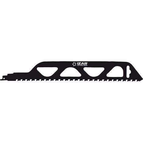 Lame scie sabre denture carbure tungstène 305mm coupe brique - IZAR S1243HM