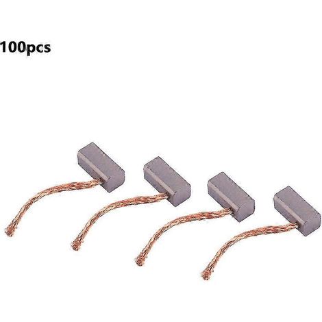 100 Stück J435A Kohlebürsten für elektronische Kfz-Lüftermotoren, Hochleistungs-Ersatzteile (1/5)