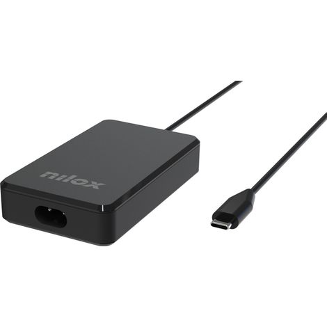 Nilox NXPDCGAN100W Caricabatterie per dispositivi mobili Computer portatile, Tablet, Smartphone Nero AC Ricarica rapida Interno (1/4)
