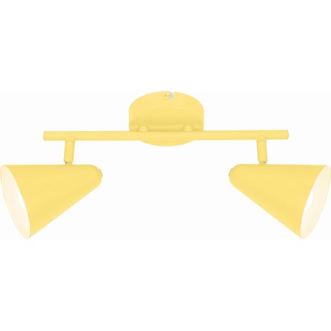 Plafoniera Candellux AMOR 92-68804 gialla 2xE14 42 cm