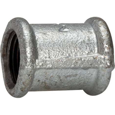 Riegler Muffen 270, IG/IG, Rp 3, schwarzer Temperguss feuerverz. (1/2)