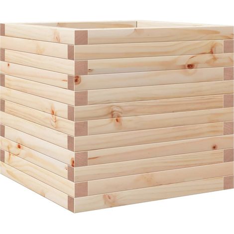 Maison Exclusive - Fioriera da Giardino 50x50x46 cm in Legno Massello di Pino