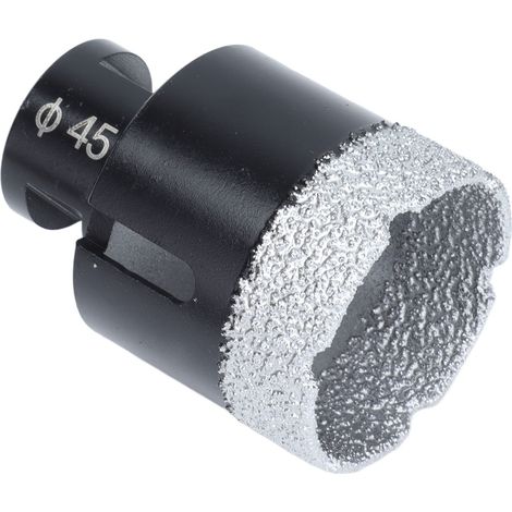 45-mm-Diamantbohrer mit Lötverbindung für Marmor, Keramik, Fliesen, Granit, M14-Lochöffner (1/5)
