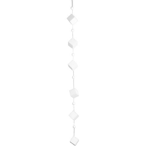 Guirlande de Noël à colorier à formes carrées