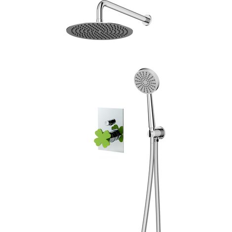 Presto Conjunto ducha empotrable 2 vías Lucky Me cromo (1/2)