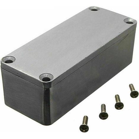 Aluminiumgehäuse, IP54, Silber, 2 mm, verschiedene Modelle, Elektronik (1/2)