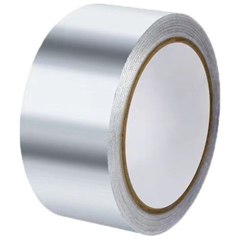 20 m x 3 cm Aluminium-Klebeband, Aluminium-Dichtungsstreifen, wasserdichtes Aluminiumband, für Küche, Bad, Elektriker, Metalloberflächen (Silber)