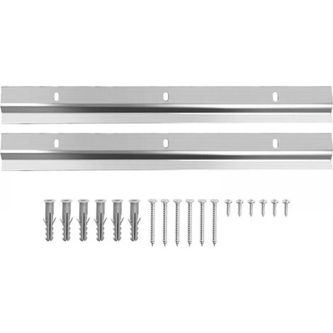 Crochet de fixation de type Z pour rail de miroir robuste, support de fixation pour cadre de miroir robuste pour connecteur de meuble de miroir photo (1/5)