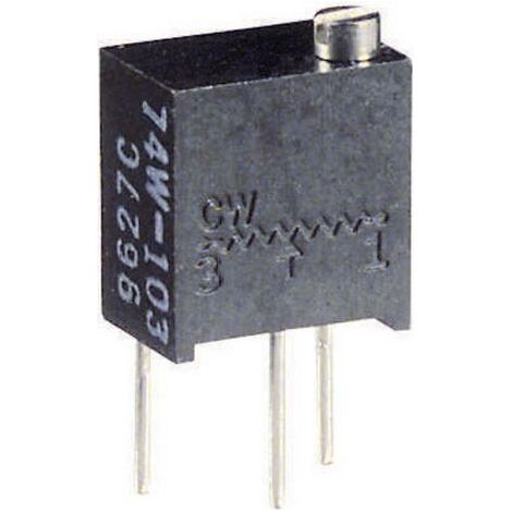 Vishay T63YB103KT20 T63YB103KT20 Potentiomètre variable 12 tours linéaire 0.25 W 10 kΩ 4320 ° 1 pc(s) (1/3)