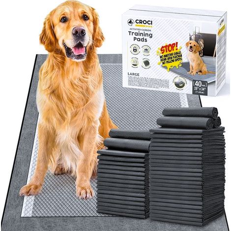 Set 6 Tappetini Igienici Super Nappy al Carbone Attivo XL 71x86 cm per Cani (1/5)