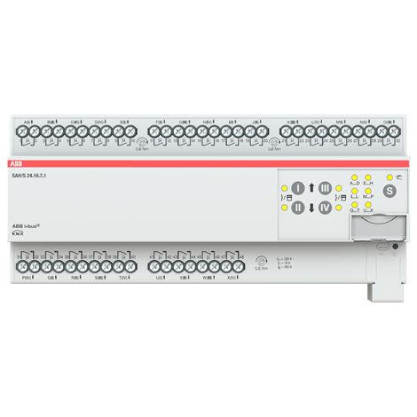 Abb Actionneur de jalousie multifonctionnel 24 sorties 16A (1/3)