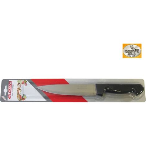 Coltello per cucina in acciaio nero 21cm