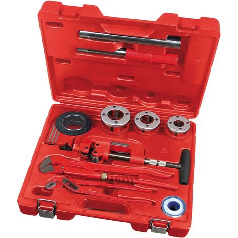 ROTHENBERGER Industrial Profi Sanikit para aficionados en estuche 10 piezas - 070673E