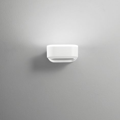 Applique candy LED 6W 440LM 3000K IP54 alluminio colore bianco per esterni orientabile (1/3)