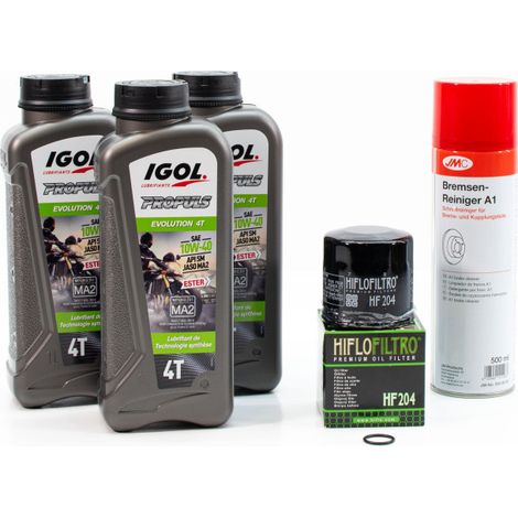 Kit Entretien Vidange pour YAMAHA XP 560 TMAX de 2022 à 2024 - IGOL PROPULS EVOLUTION 10W40 3L