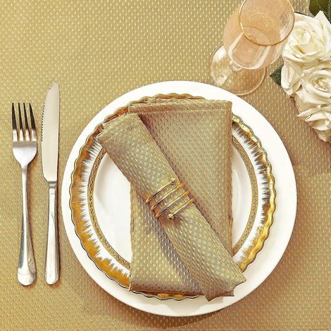 Serviettes en lin pour la décoration des restaurants et des tables à la maison (1/5)