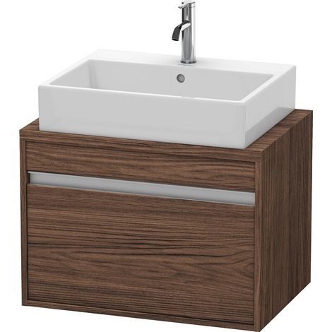 KETHO mobile consolle basso 480x700x480mm noce scuro