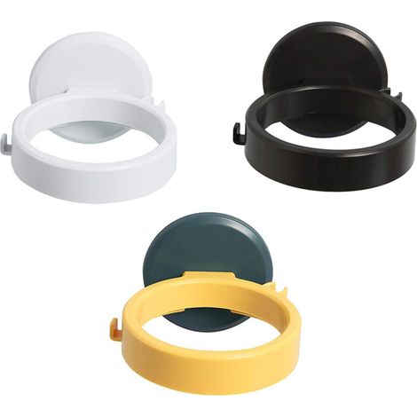3 Stück Wand-Haartrockner-Halter, Haartrockner-Halter-Aufbewahrung, Haartrockner-Wandhalterung für Badezimmer und Toilette (1/5)