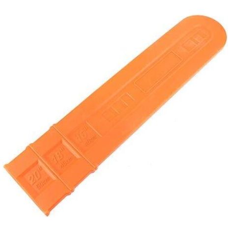 16Pouces Barre de tronçonneuse Housse de Protection Fourreau Protecteur Guide Universel scie à chaîne Accessoires Rouge (1/4)