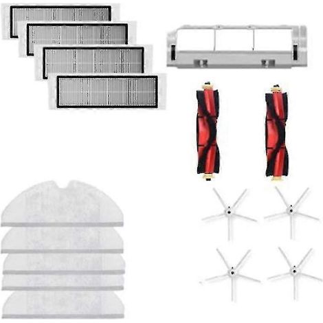 Accessoires pour robot aspirateur Xiaomi Roborock S6 Maxv, S5 Max, S50 et S55 : robot laveur, serpillère, filtre haute efficacité, brosse, pièces détachées