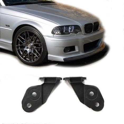 Support de fixation de pare-chocs avant pour BMW Série 3 E46 330xi 2001-2008 / 20 51118195295-Gauche- (1/4)