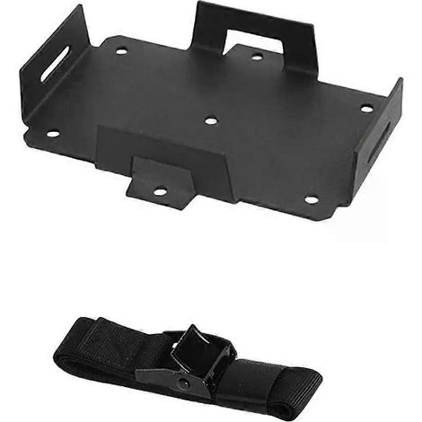 Support de batterie réglable compatible avec les batteries 12V 6Ah-15Ah et 6V 7Ah-12Ah. Idéal pour une utilisation marine sur les bateaux. (1/4)