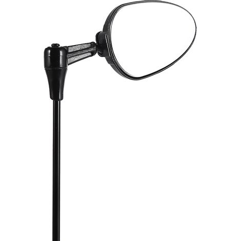 Rétroviseur arrière de casque en ABS durable pour vélo de route et VTT, réglable et offrant une vue dégagée. (1/5)