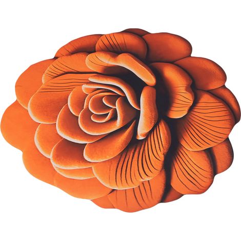 Tapis de sol en peluche florale en diatomées, motif réaliste 3D, antidérapant, absorbant, couverture confortable pour chambre à coucher 03. (1/5)