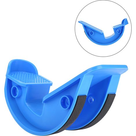 Appareil de massage des pieds à bascule pour étirer les mollets, soulager la fatigue et favoriser la remise en forme (bleu) (1/5)