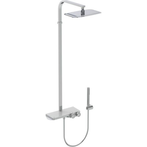 Columna de ducha termostática IDEAL STANDARD Ceratherm T25 + microfibra