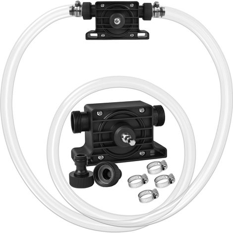 Mini Pompe à Eau Électrique pour Perceuse Sans Fil - Pompe à Gasoil et Essence avec Accessoires pour Pompage Rapide d'Huile - Idéal pour Maison, Jardin, Piscine, Fontaine (1/5)