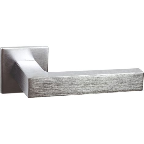 DOMINO Poignée de porte YORK QR M4 Poignée Sans rosace Chromé satiné (1/5)