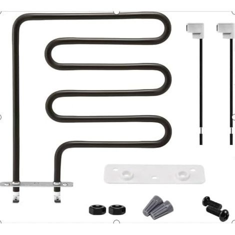 Kit d'élément chauffant pour fumoir - Compatible avec les appareils électriques numériques - 9907090039 - 120 V/1200 W - Remplacement pour modèle Masterbuilt 20070710 20070211 20070810 (1/2)