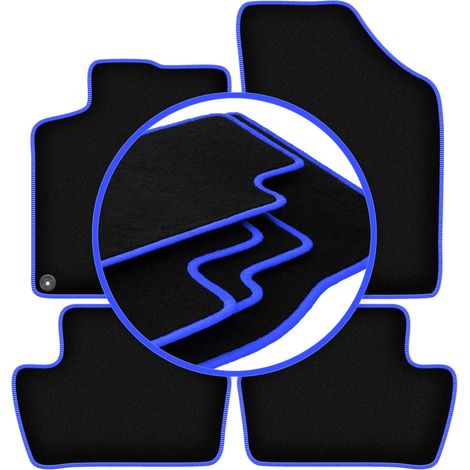Tapis de voiture CARLUX-BLUE pour : DS. 4 Crossback à hayon (2015-2018) (1/5)