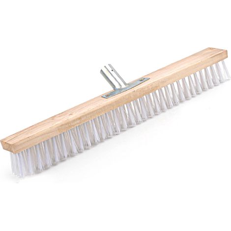 Tête de brosse de sol à poils en nylon haute résistance, de rechange pour le nettoyage des allées, marches, terrasses et carrelages, longueur 50 cm / 19,7 pouces.