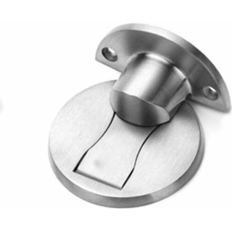Magnetischer Türstopper aus Edelstahl 304, Türhalter für Zuhause, Restaurant und Büro – Gebürstetes Silber – Fei Yu (1/2)