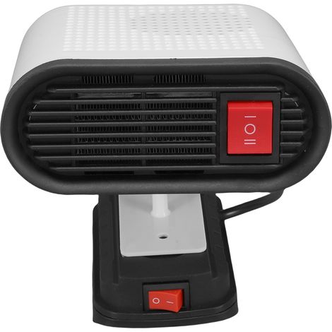 Chauffage portable compatible batterie Makita, silencieux et compact avec rotation 360° et double port USB pour voiture ou bureau (1/5)