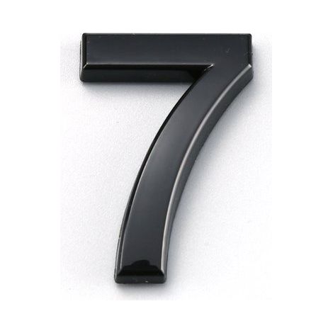 Sei targhette numeriche 3D moderne，realizzate in acrilico ABS，con numeri civici e per cassette postali，adatte per porte di case，8 (1/5)