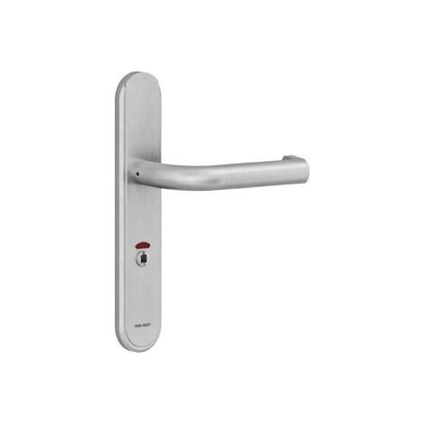 Set Vercy AH200 Drücker 472U auf Platte Condamnation voyant BEZAULT entraxe 195 C7 inox brushed - 204790